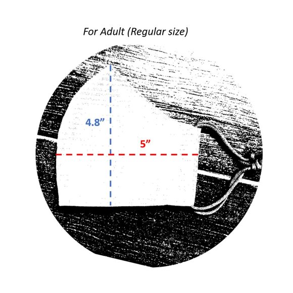 Non-Medical Washable Masks (Adult regular size) - Picture 2 of 2